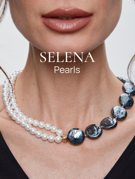 91004066 Колье Selena Pearls