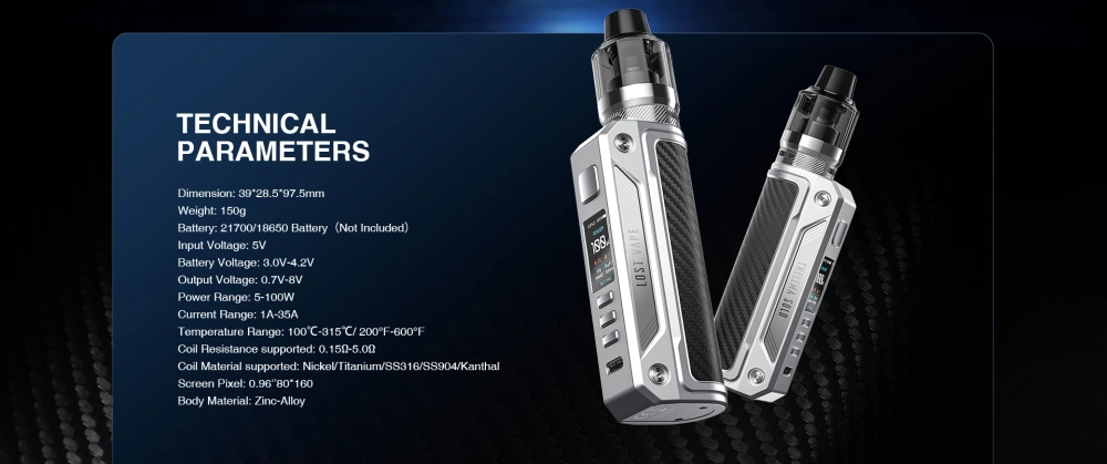 Lost vape Thelema Solo 100W Kit