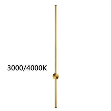 Настенный светодиодный светильник LED 18W 3000K/4000K 4335/18WGP золото Fillini Odeon Light