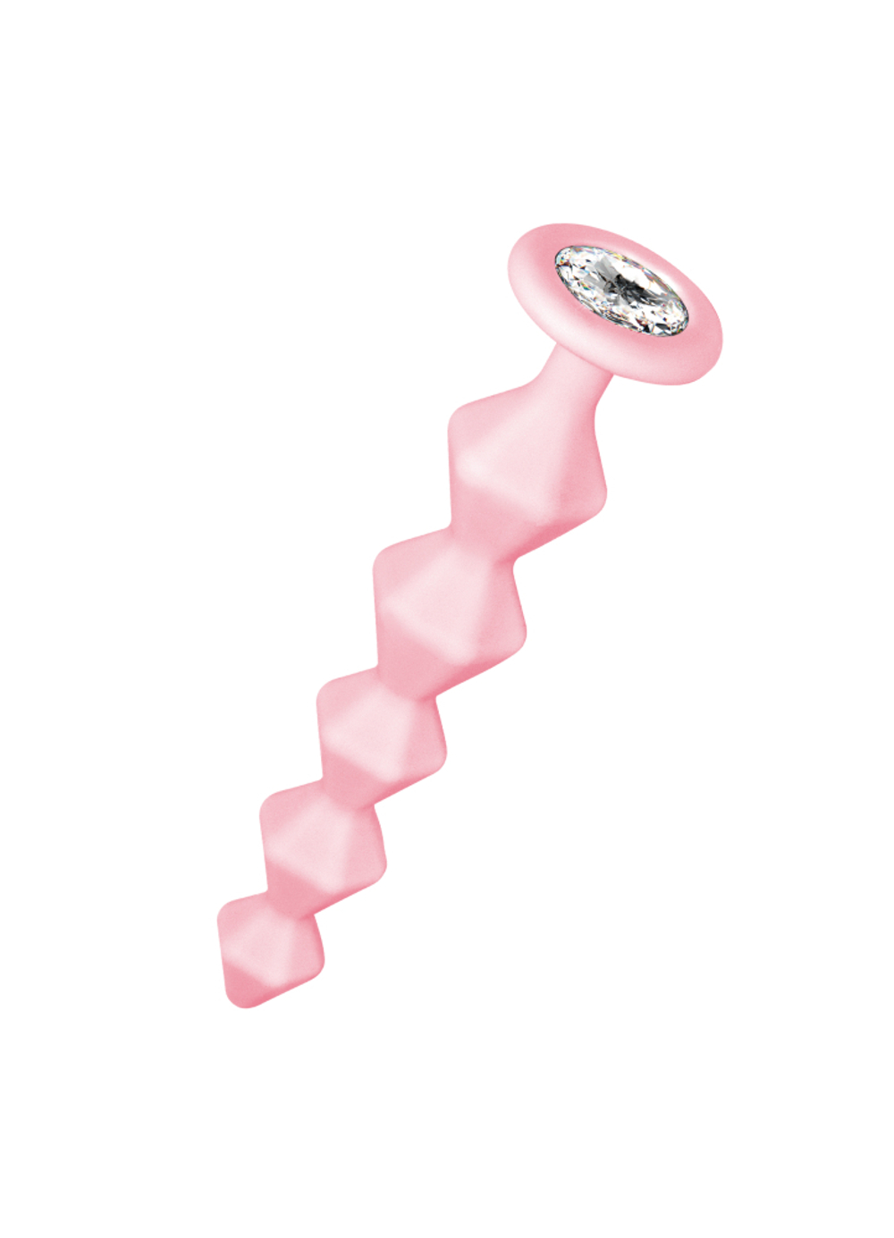 Lola games Emotions Chummy Pink - Анальная ёлочка со стразом