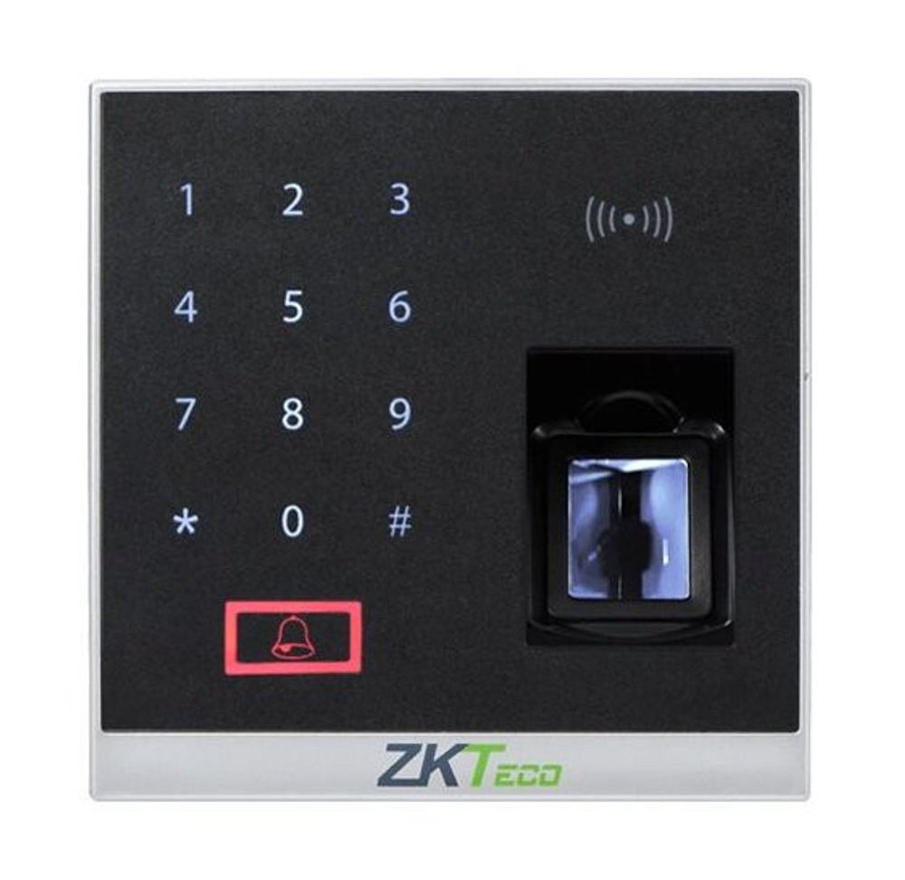 ZKTeco X8s [EM] биометрический терминал контроля доступа со сканером отпечатков пальцев и встроенным считывателем RFID карт EM-Marine