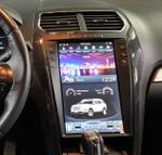 Магнитола для Ford Explorer 2011-2019 (без SYNC) - Kuberg ZF-1263-DSP ("Тесла-Стиль") на Android 9