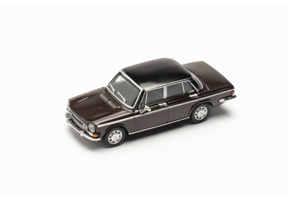 Автомобиль Simca 1301 Spezial, черно-коричневый