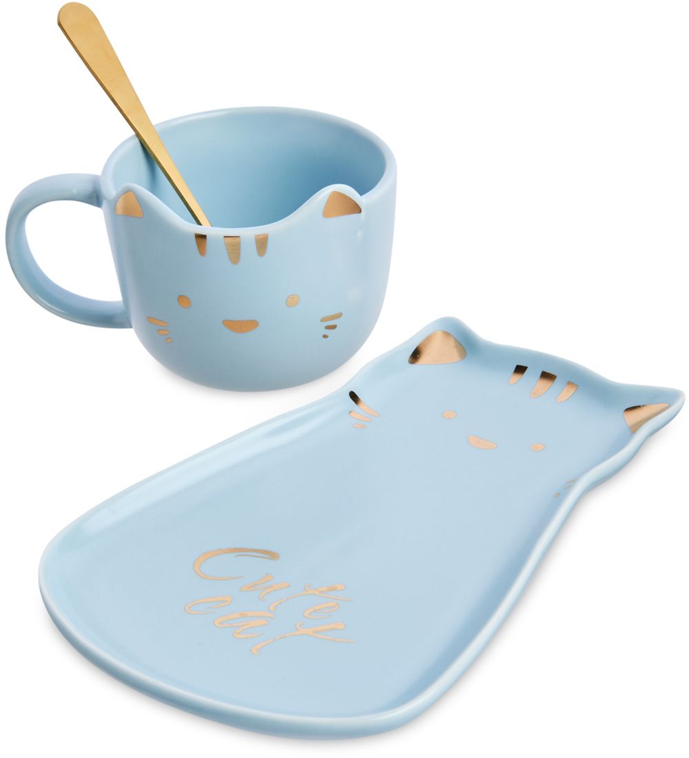 GAEM Art MUG-401/2 Чайная пара «Милый котик»