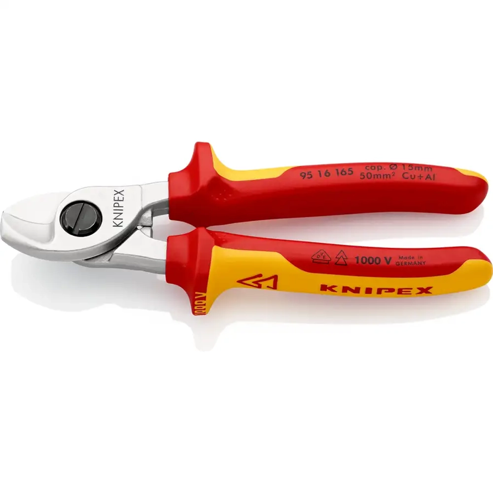Ножницы для резки кабелей 165 мм Knipex 95 16 165 SB