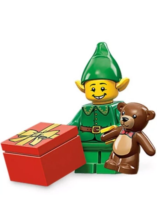 Минифигурки LEGO Minifigures 11 серия Праздничный Эльф