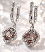 Ювелирные серьги из серебра 925 пробы