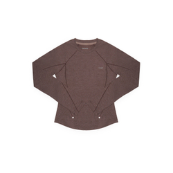 Лонгслив Monterest Instant Mountain Outdoor Printed Slim-Fit Longsleeve "Rime Brown" Women’s
