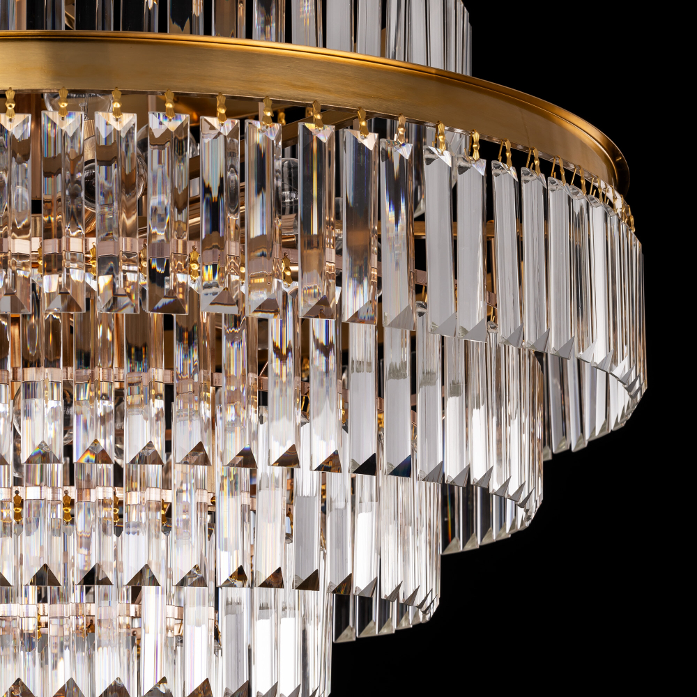 Citilux Ricky CL314273 Люстра подвесная хрустальная