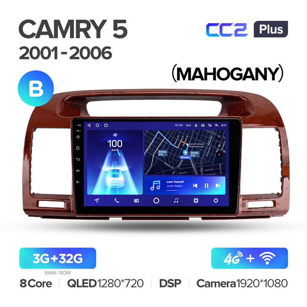 Teyes CC2 Plus 9" для Toyota Camry 5 2001-2006
