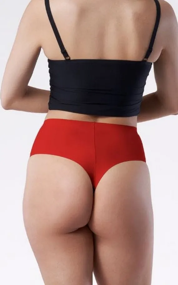 SIMPLE STRING MAXI RED Трусы стринги