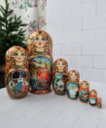 Матрёшка 21см "Царь Салтан" 7мест