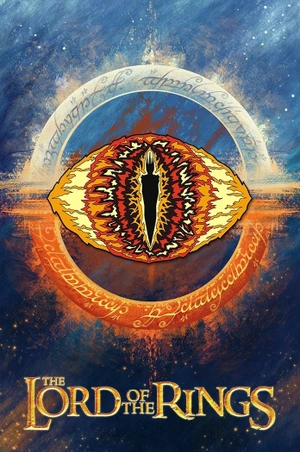 Металлический пин «Lord of the Rings: Eye of Sauron»