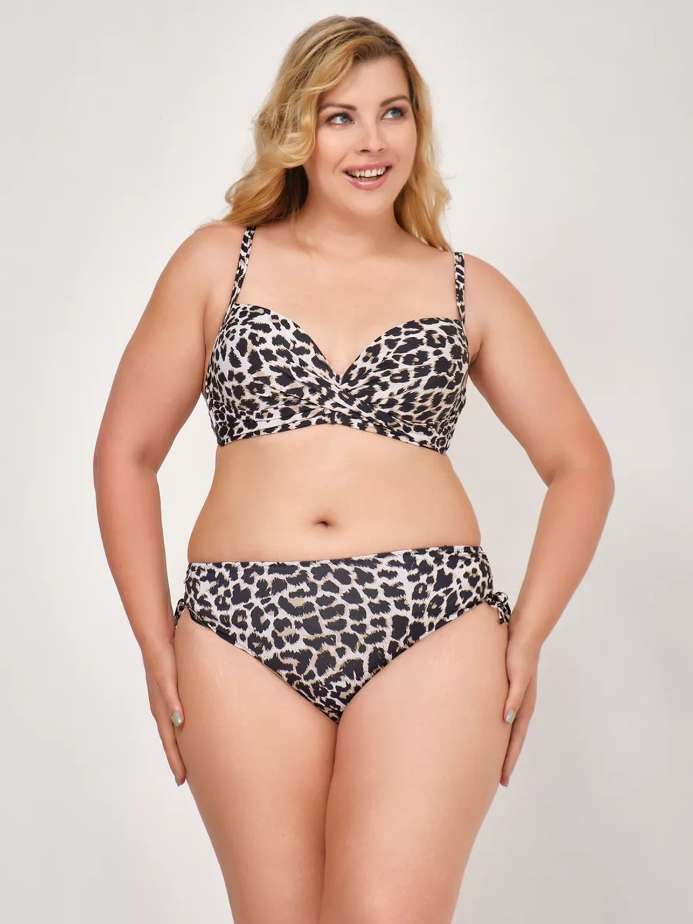купальник раздельный большие размеры для бассейна plus size
