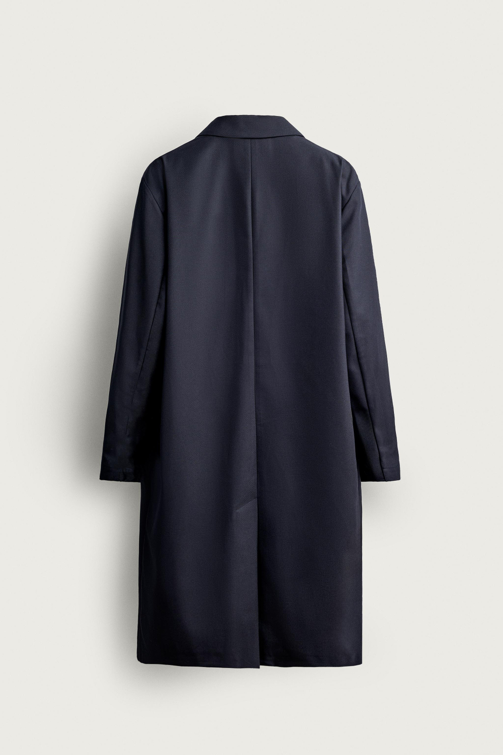 ПАЛЬТО СВОБОДНОГО КРОЯ ИЗ СМЕСОВОЙ ШЕРСТИ — ZARA