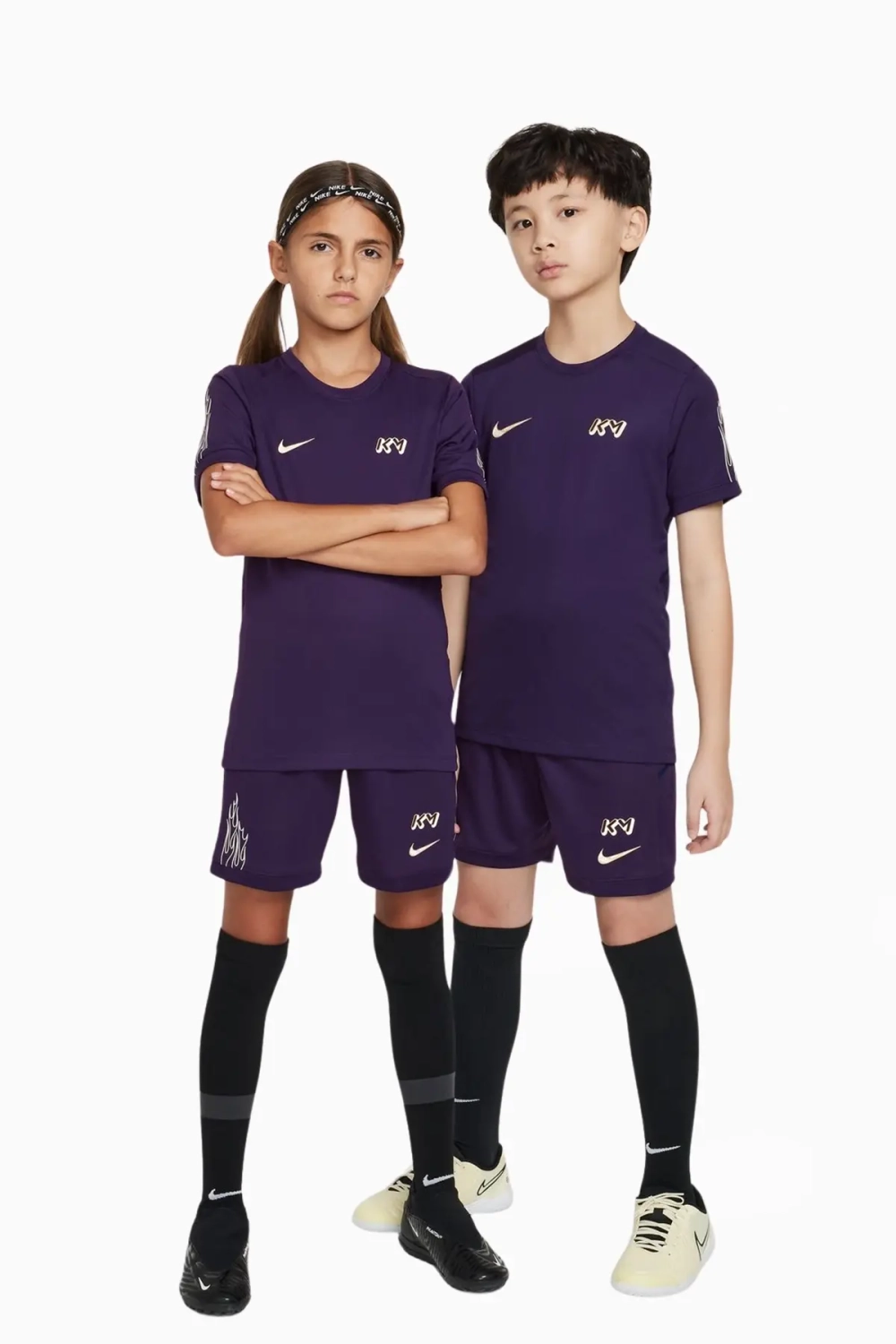 Шорты Nike Kylian Mbappé Academy Детские - фиолетовый