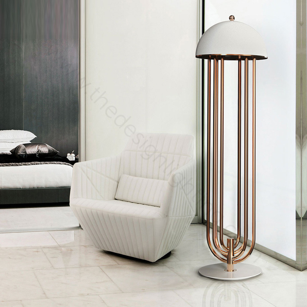 Floor design lamp  Turninger by Delightfull (White)