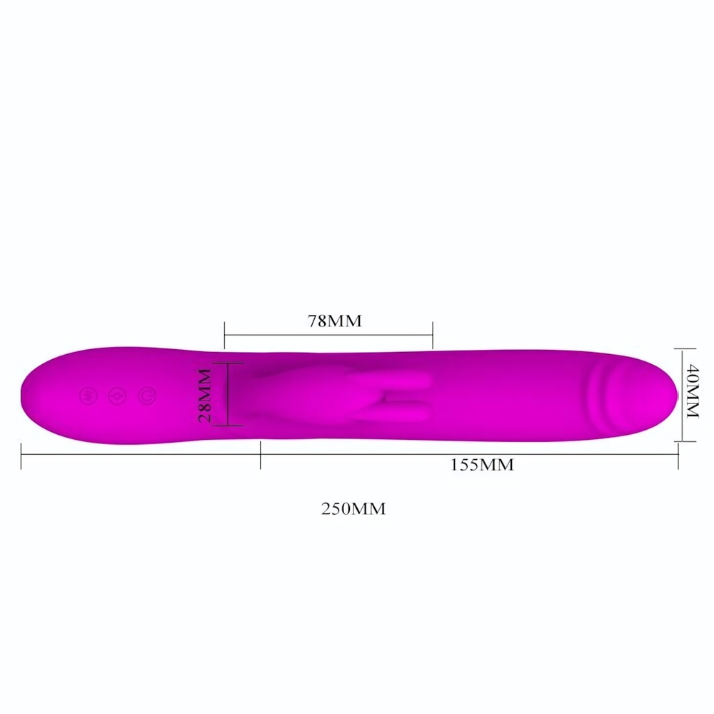 Вибратор Pretty Love Purple BW-069001PUR