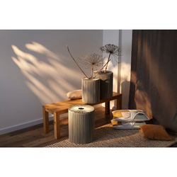 Корзина плетеная dholak grey из коллекции ethnic, размер s