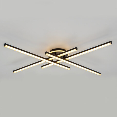 Citilux Trent CL203641 LED Люстра потолочная с пультом Чёрная