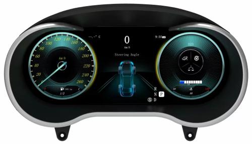 Электронная панель приборов Mercedes-Benz C-класс W205 2014-2018 - 1301С с LCD / ЖК 12.3" экраном QLED