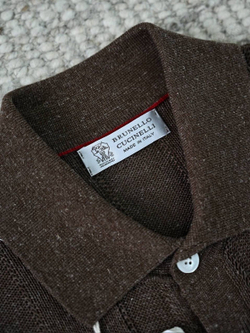 Поло-Кардиган Brunello Cucinelli