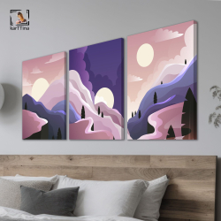 Картина karTTina "Земли грез", 150 см х 70 см