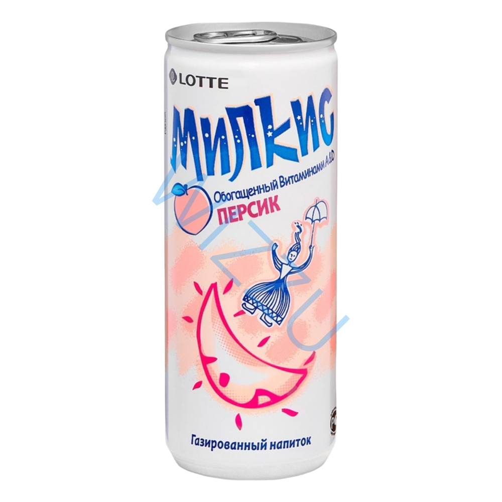 Напиток безалкогольный Milkis персиковый 0,25л