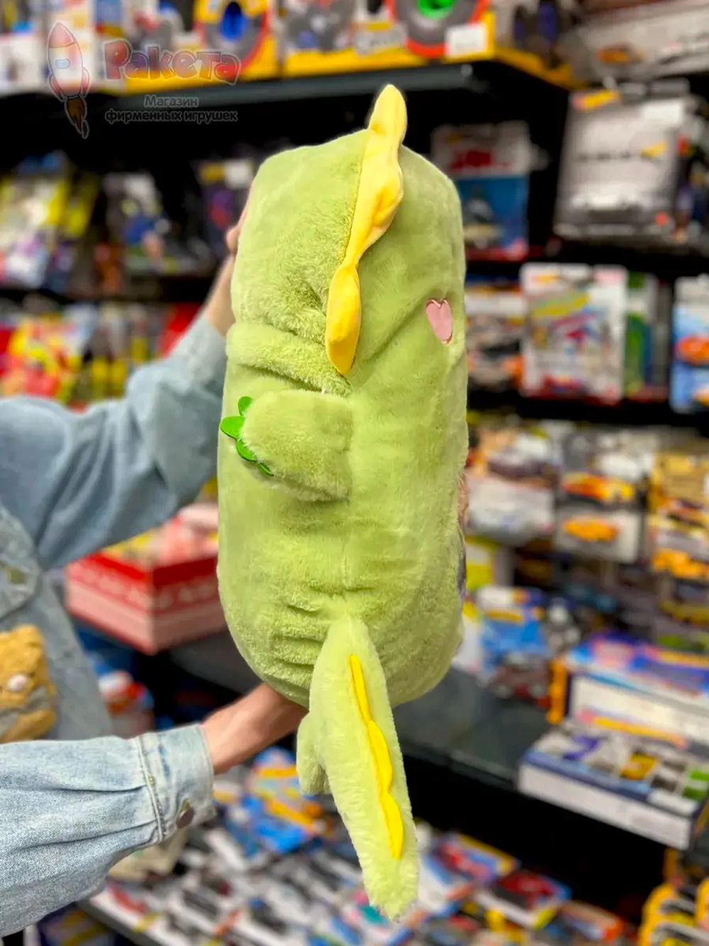 Мягкая игрушка подушка Pudding Пудинг Динозаврик 6 шт