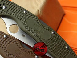 Нож Spyderco Police LTW - рукоять олива (зеленый) A+++