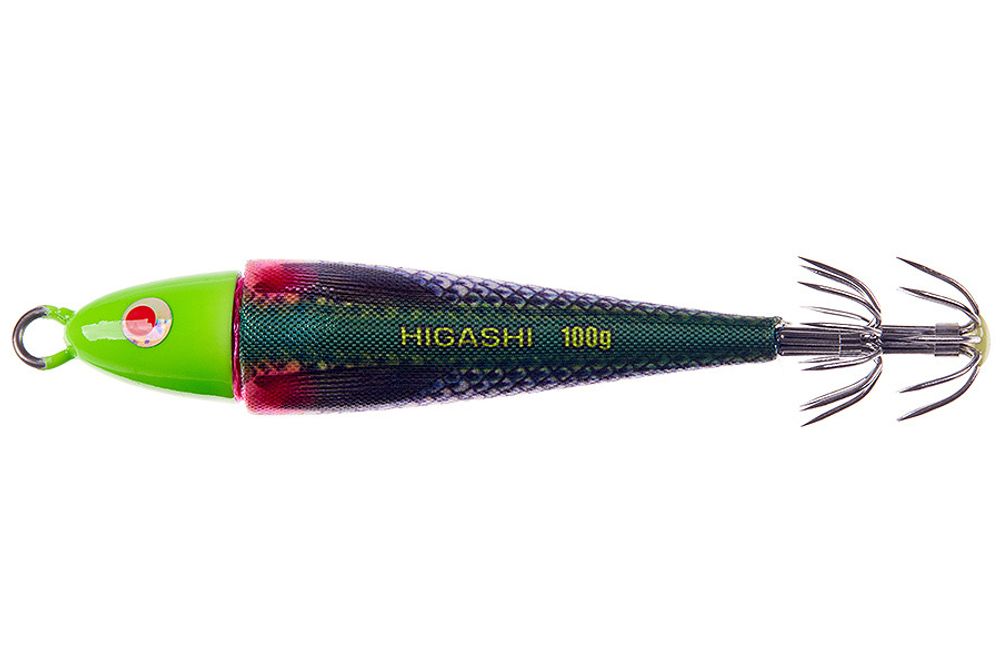 Кальмарница HIGASHI Squid Cloth sinker 100g #02 Green Mullet