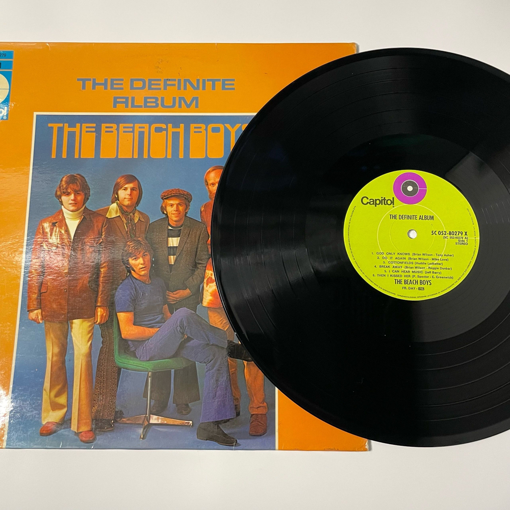 Винтажная виниловая пластинка LP The Beach Boys The Definite Album (Нидерланды, 1970)