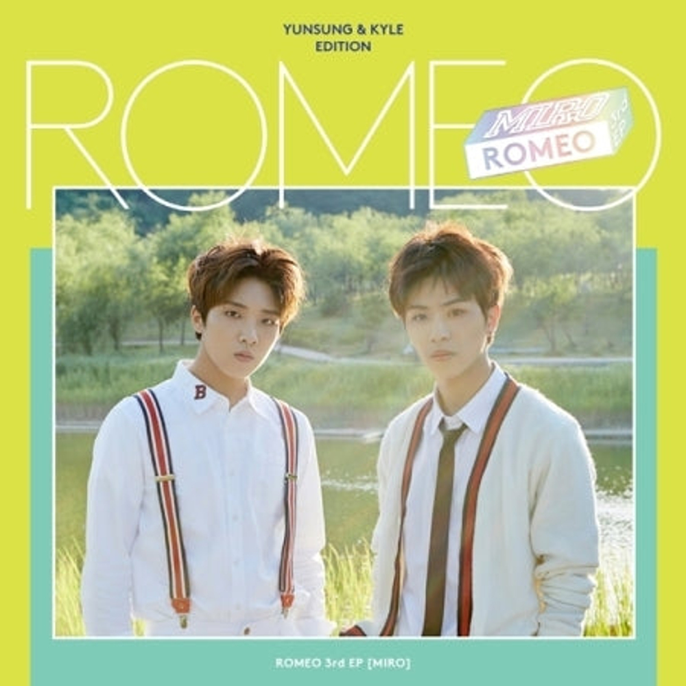 Альбом ROMEO - MIRO 3rd Mini Album YUNSUNG KYLE Edition