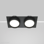 Встраиваемый светильник Technical DL086-02-GX53-SQ-B