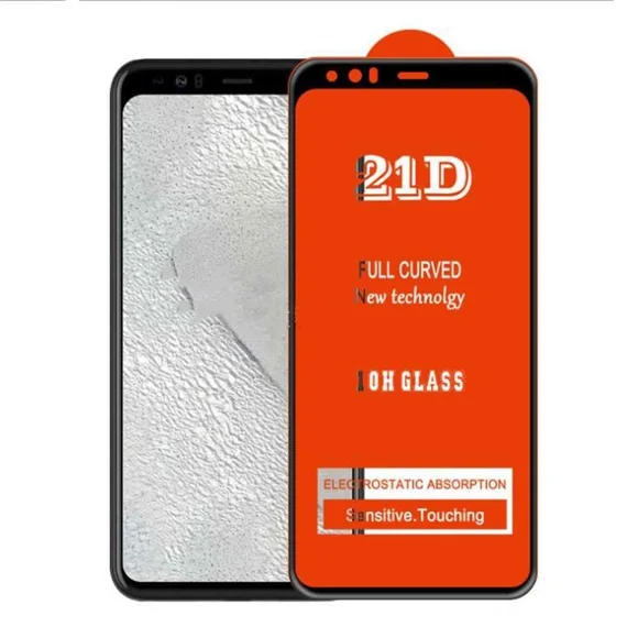 Защитное стекло 21D для Google Pixel 3A черное