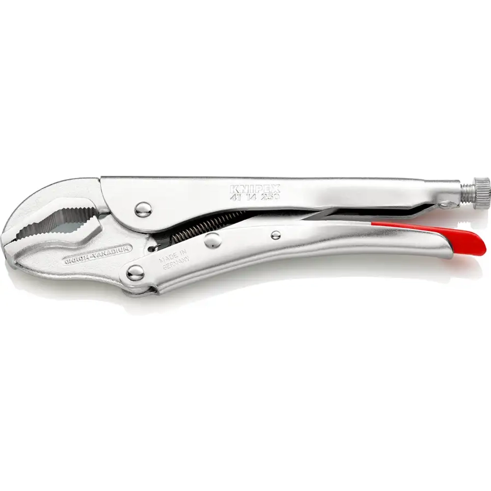 Клещи зажимные никелирование 250 мм Knipex 41 14 250