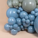 Шар (5''/13 см), Голубой туман, пастель ретро, 100 шт.