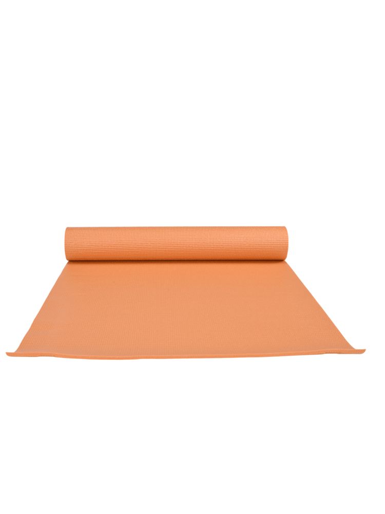 Коврик для фитнеса и йоги YM03-PVCYO-Orange 173 х 61 х 0,6 см