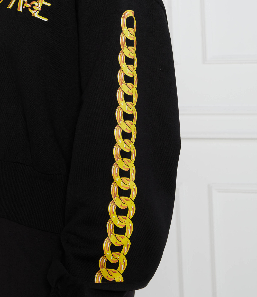 Худи Versace Jeans Couture - черный(75HAIF01CF01F)