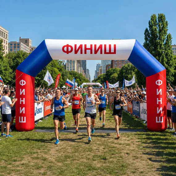 Надувная арка Старт - Финиш