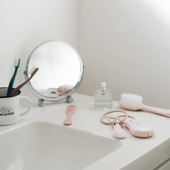 Набор туалетных принадлежностей Beaba Toiletry Accessory Set Old Pink