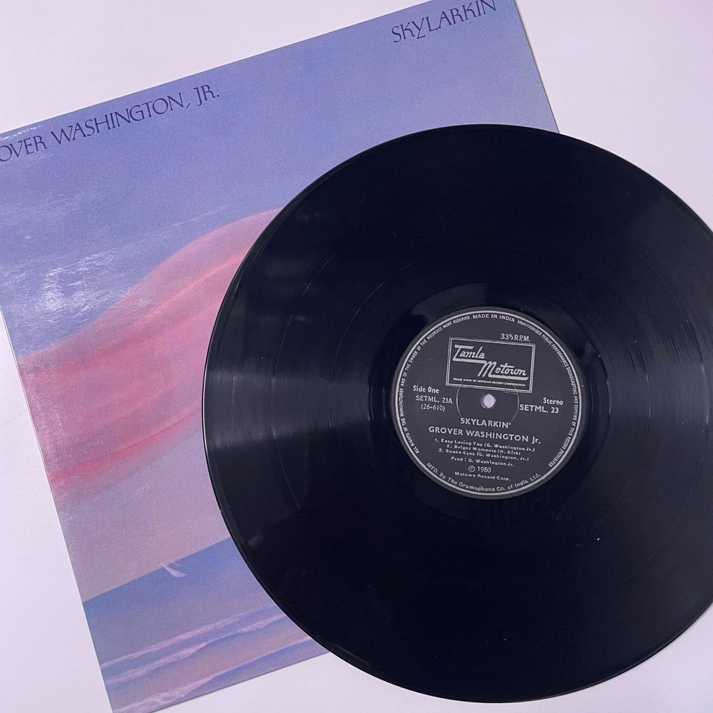 Винтажная виниловая пластинка LP Grover Washington, Jr. Skylarkin (Индия 1980)
