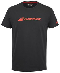 Мужская T-Shirt Babolat Exercise Tee Men - black/black