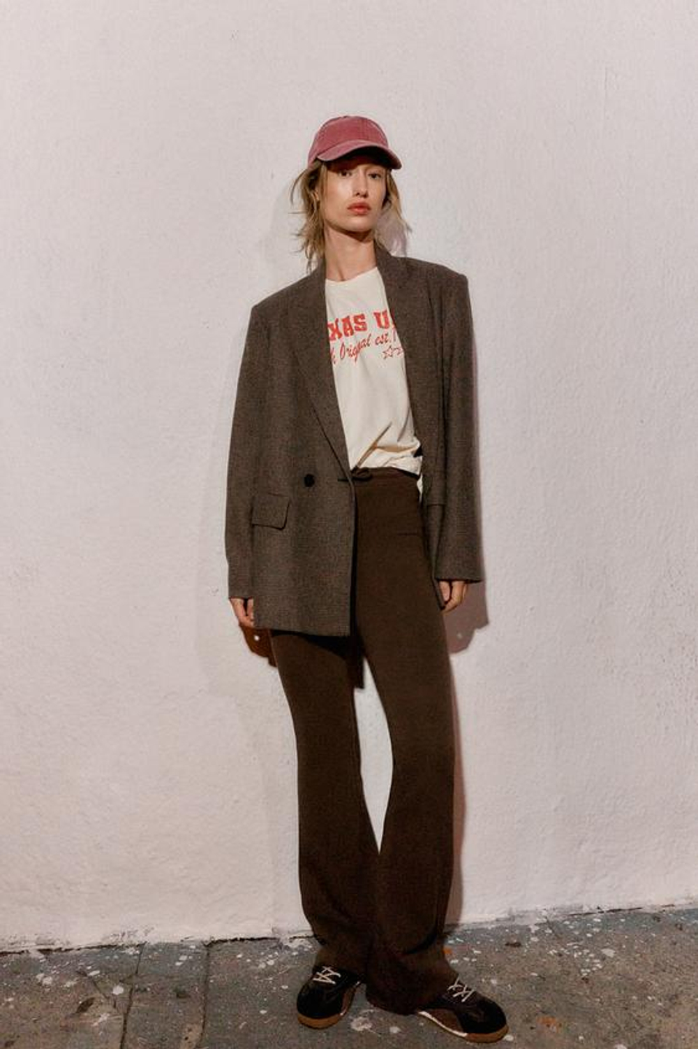 Брюки с испанскими манжетами INTERLOCK - ZARA