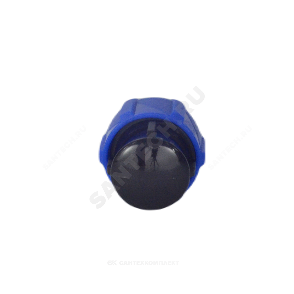 Заглушка компрессионная ПЭ Дн 25 Ру16 VALFEX 121001123025
