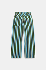 Z1975 ДЖИНСЫ С НИЗКОЙ ТАЛИЕЙ И ПОЛОСКАМИ - ZARA