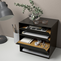 IKEA HARVMATTA  (ИКЕА ХАРВМАТТА)  -  Лоток для писем - антрацит