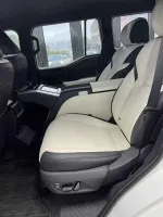 Сиденья капитанские кресла для Toyota Land Cruiser Prado 250 LC250 кожаные белые с электрорегулировкой VIP декор