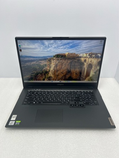 Ноутбук Lenovo Legion 5-17IMH05H (81Y800A6RK) 17,3"/Intel Core i7 10750H/RAM 16GB/SSD 512GB/GeForce RTX 2060/1920x1080/IPS 144Hz/DOS/Подсветка кл-ры LED/Черный. Состояние: Уценка/царапины на матрице, С1