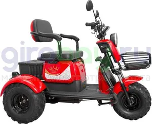 Электротрицикл IKINGI SIBTRIKE T3 Pro MAX 1000W (60V/30Ah) - Красный фото №5